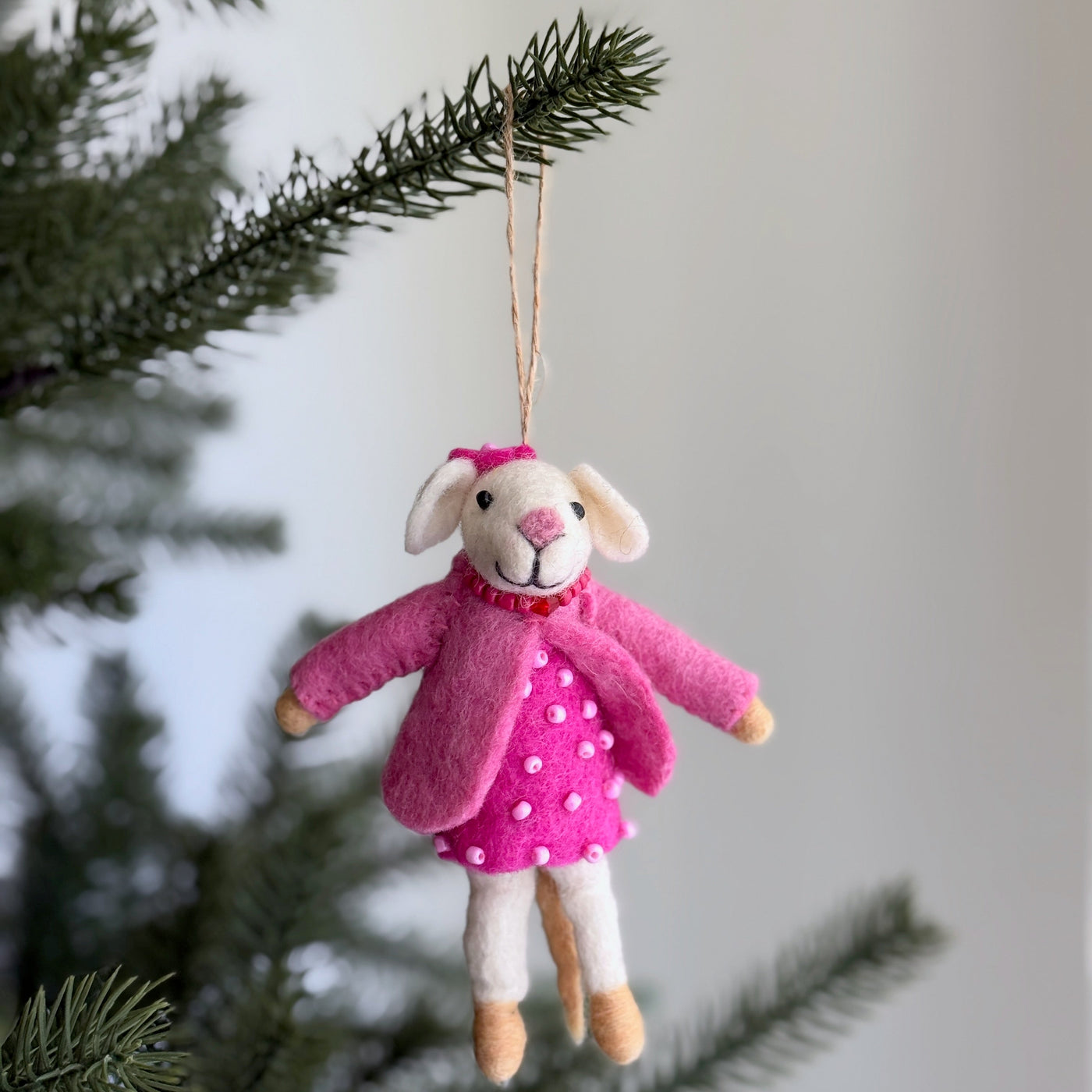 Felt Ornament - Mouse / Mama