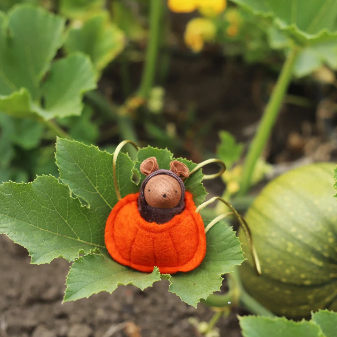 Fairyshadow Pumpkin Necklace with Mouse