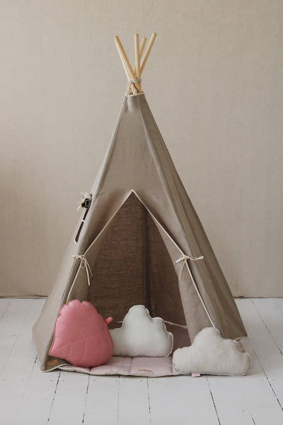 “Natural Linen” Teepee Tent