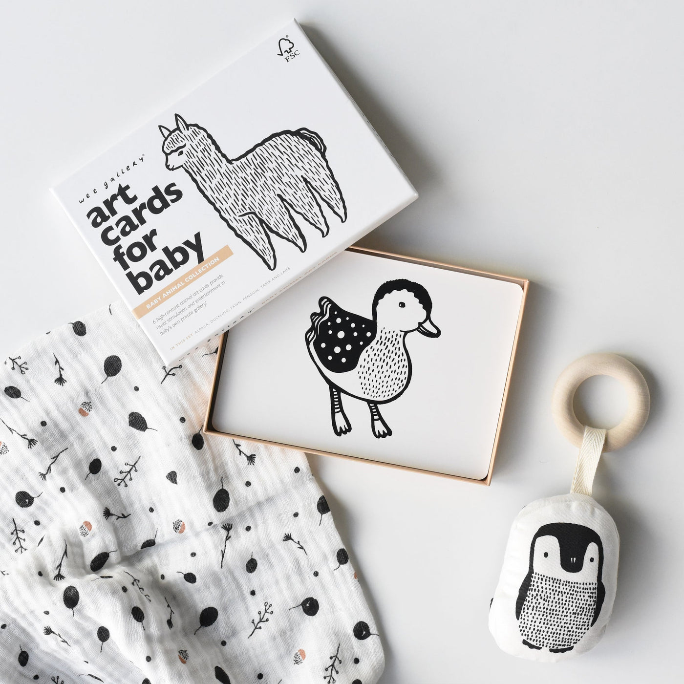 Newborn Baby Gift Set - Baby Animals