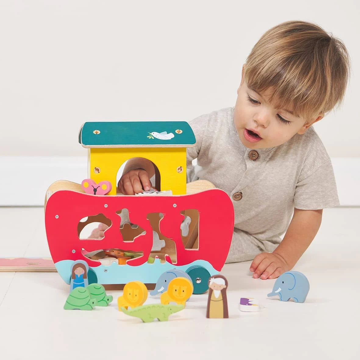 Tender Leaf Noah's Shape Sorter Ark