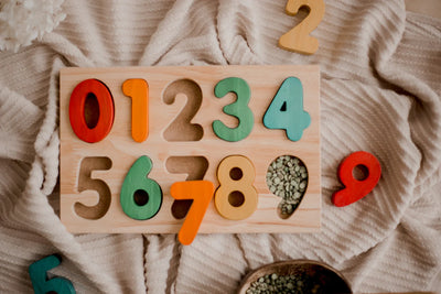 Sale Q Toys Colorful Number Puzzle