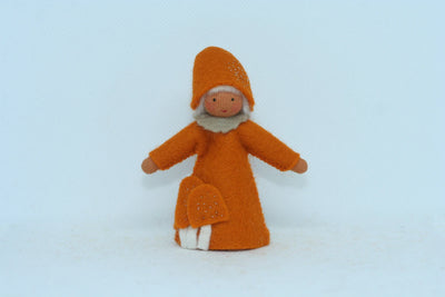 Sale Orange Mushroom Fairy, Large | Medium Skin Tone