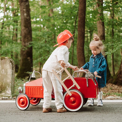 Baghera Ride On Fire Truck Pedal Car