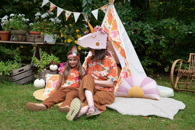 “Picnic with Flowers” Teepee Tent