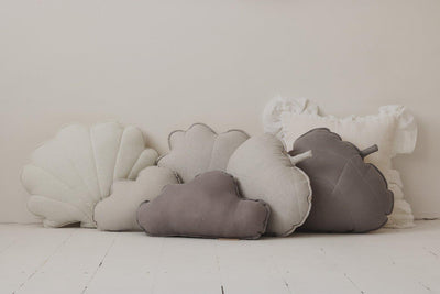 Linen “Pigeon Grey” Cloud Pillow