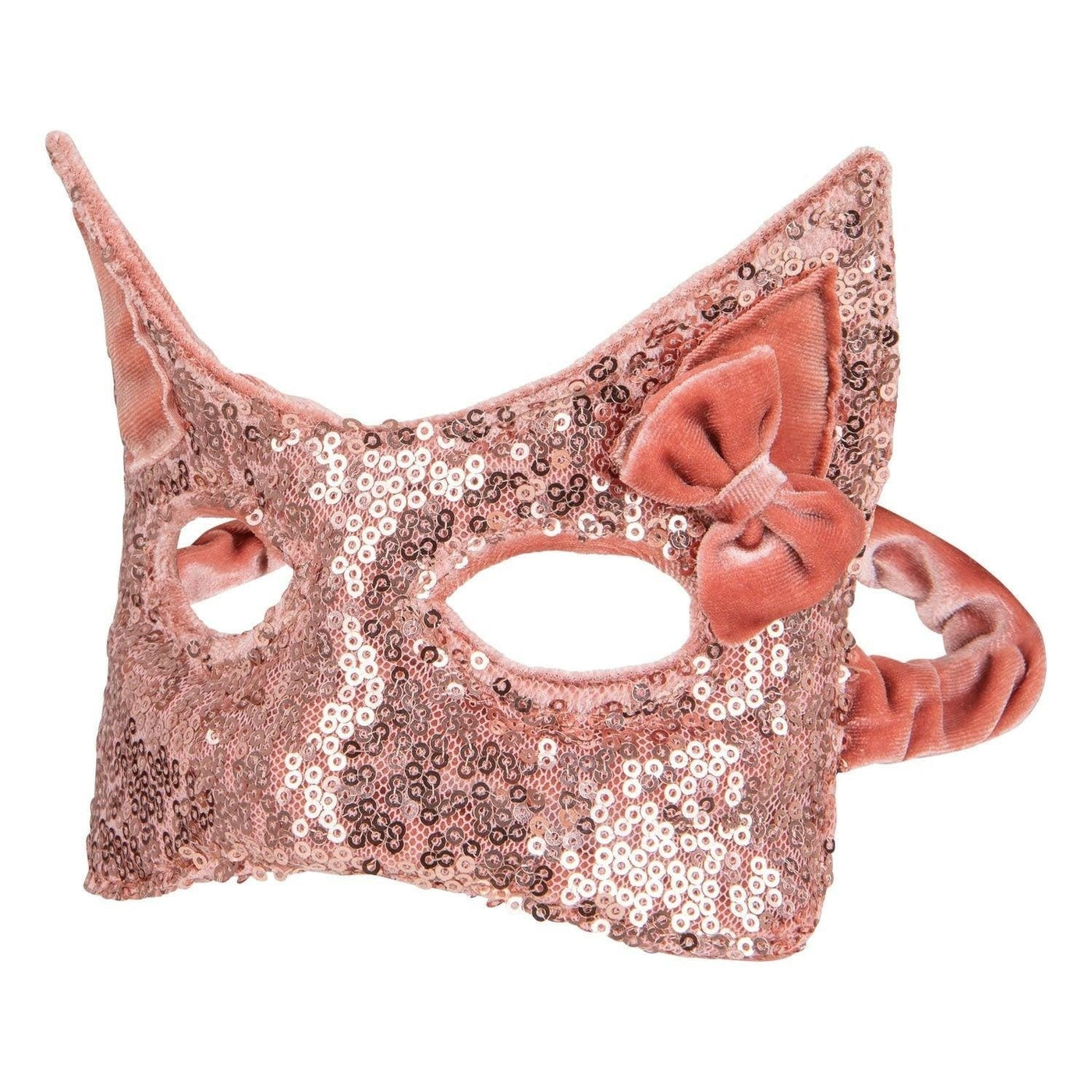 "Pink sequins" Cat Mask