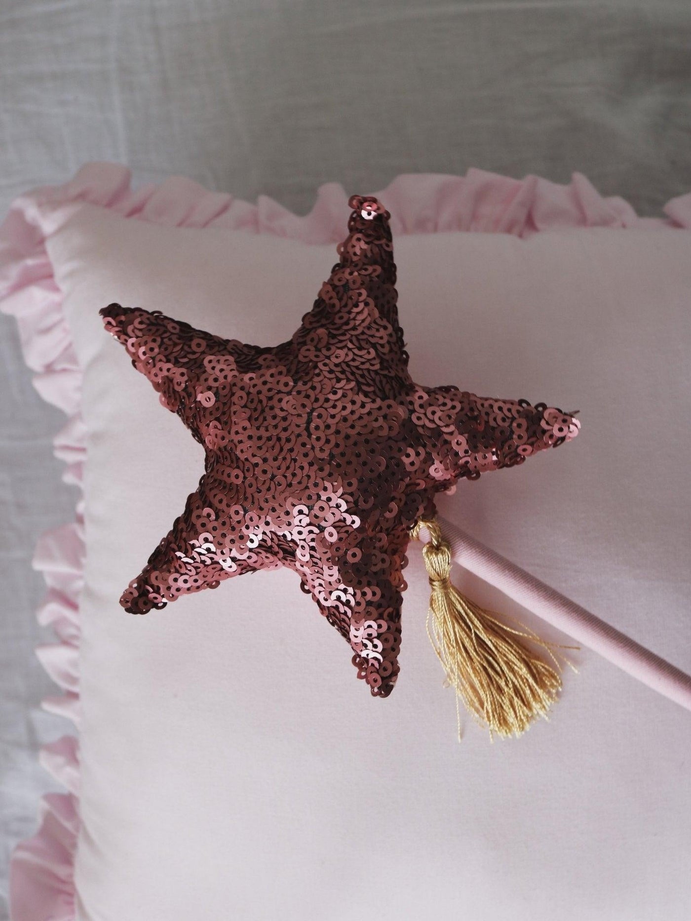 “Pink Sequins” Magic Wand