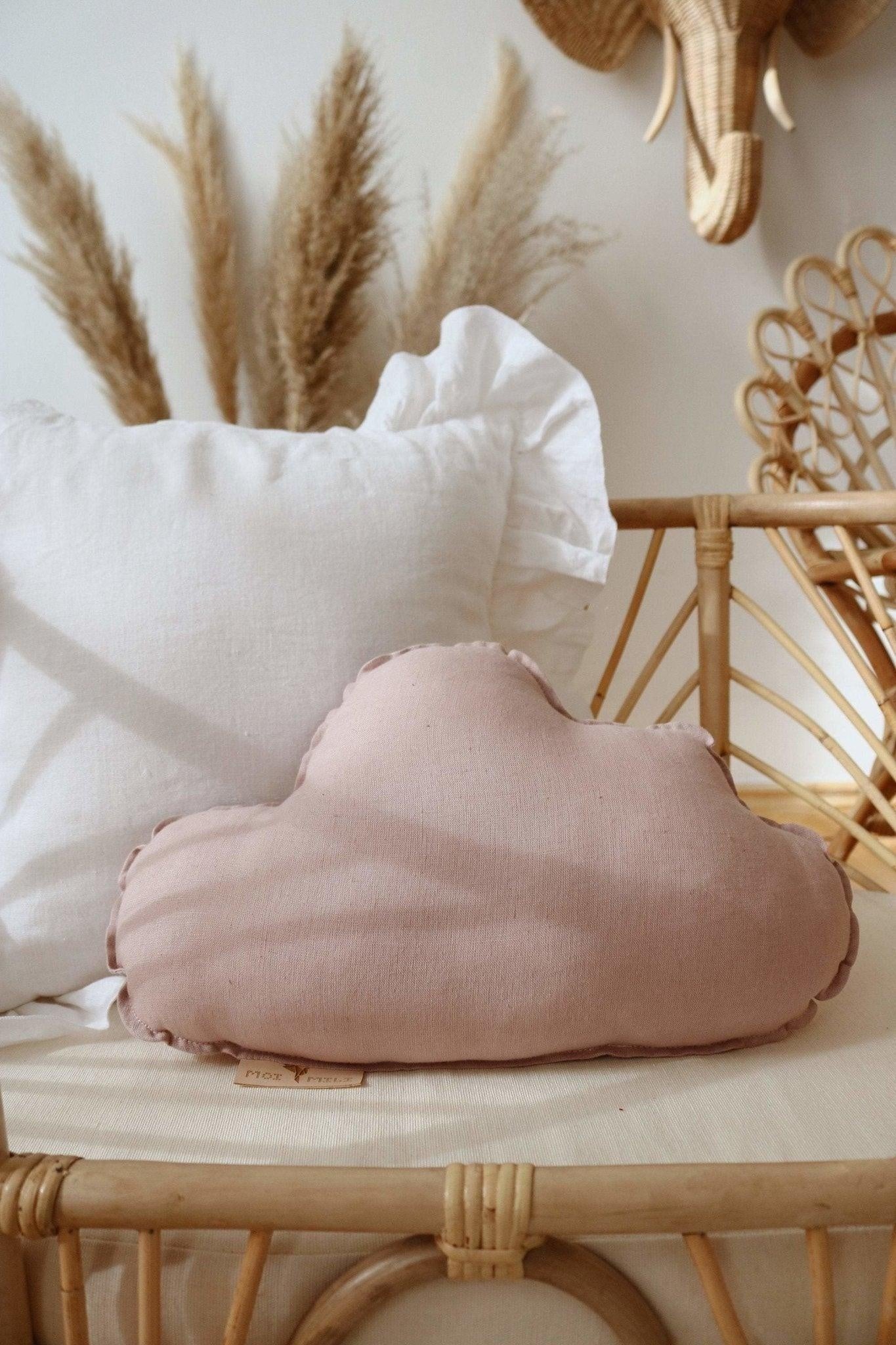 Linen “Powder Pink” Cloud Pillow