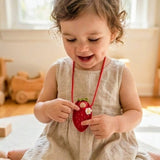 Fairyshadow Strawberry Baby Necklace, Red · view 1