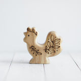 Wooden Rooster · view 2