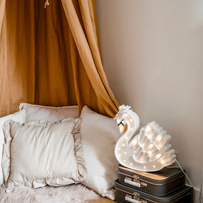 Little Lights Swan Lamp