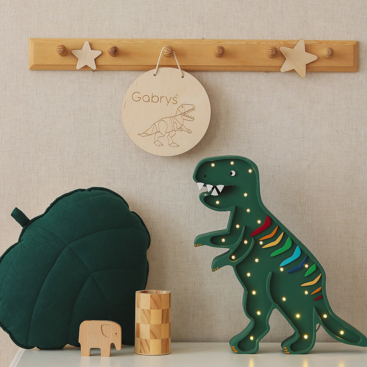 Little Lights T Rex Lamp