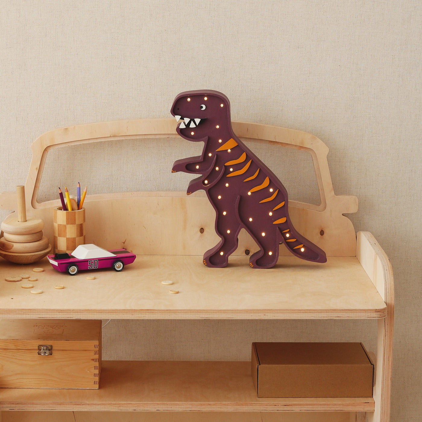 Little Lights T Rex Lamp