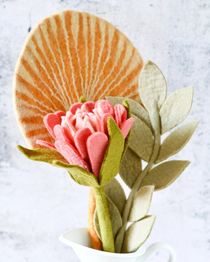 Felt Rustic Floral Bouquet