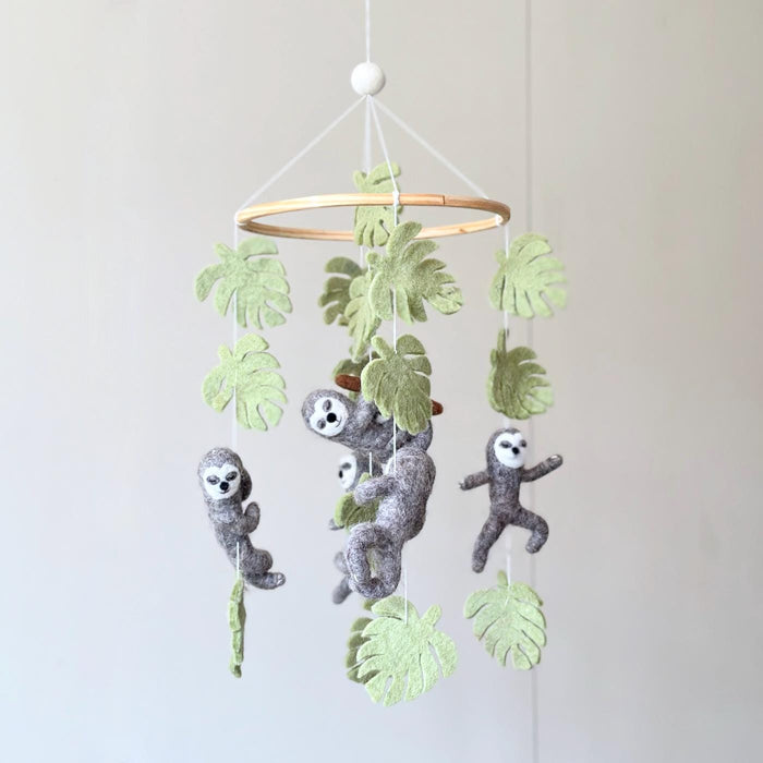 Sloth Baby Mobile