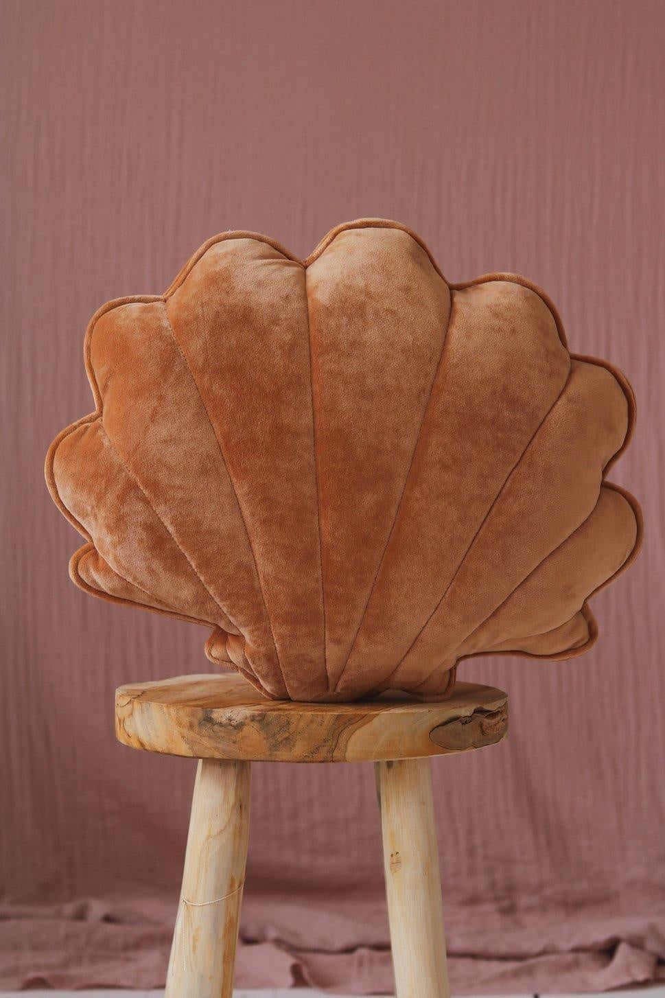 Soft Velvet "Caramel" Shell Pillow