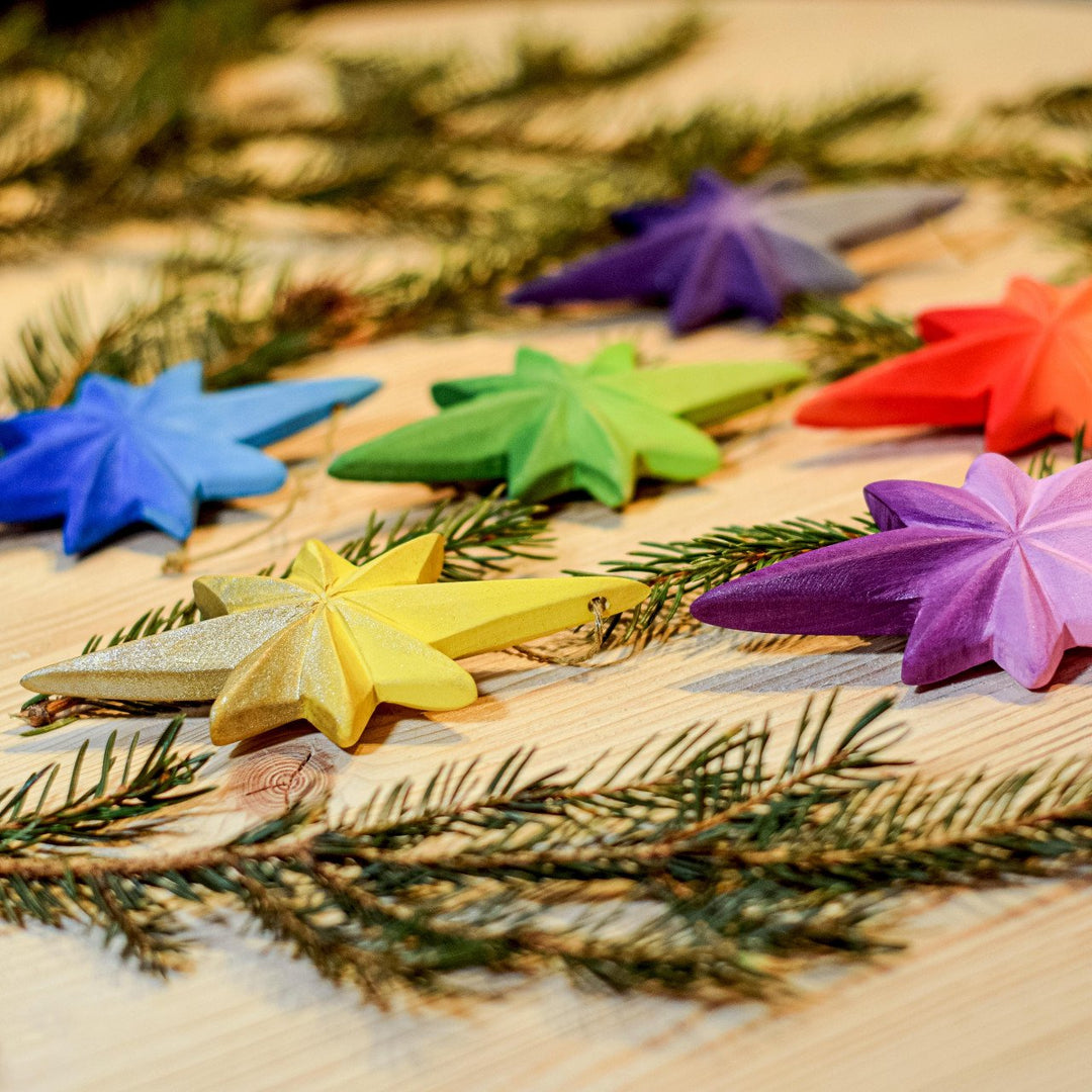 Sale Bumbu Star Christmas Tree Decorations, Set of 6