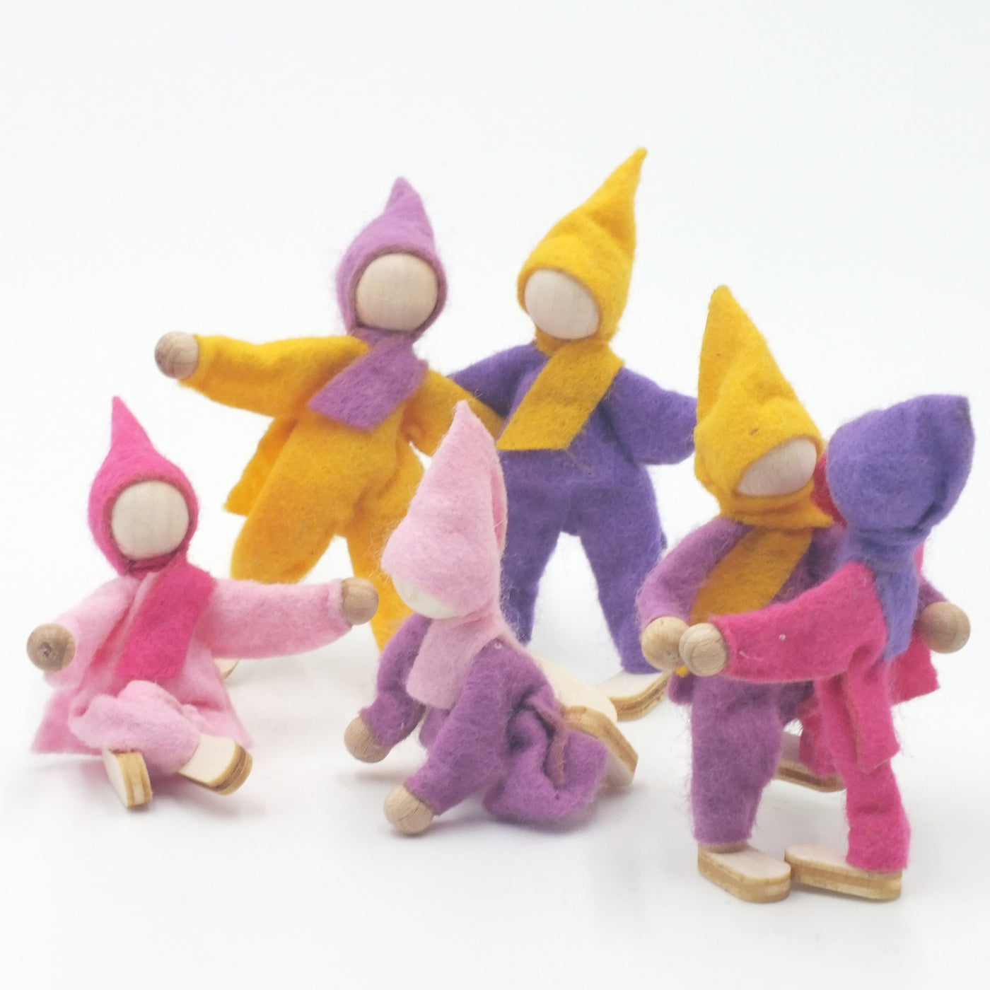 Magic Wood Felt Sweetie Puppets