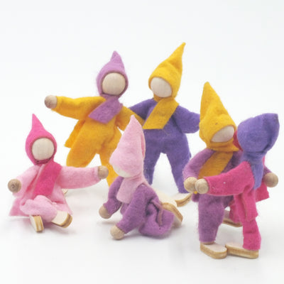 Magic Wood Felt Sweetie Puppets