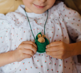 Fairyshadow Critter Necklace, Tan Mouse · view 2