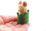 Fairyshadow Little Critter in a Hedge Cozy, Tan Mouse · view 4