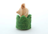 Fairyshadow Little Critter in a Hedge Cozy, Tan Mouse · view 5