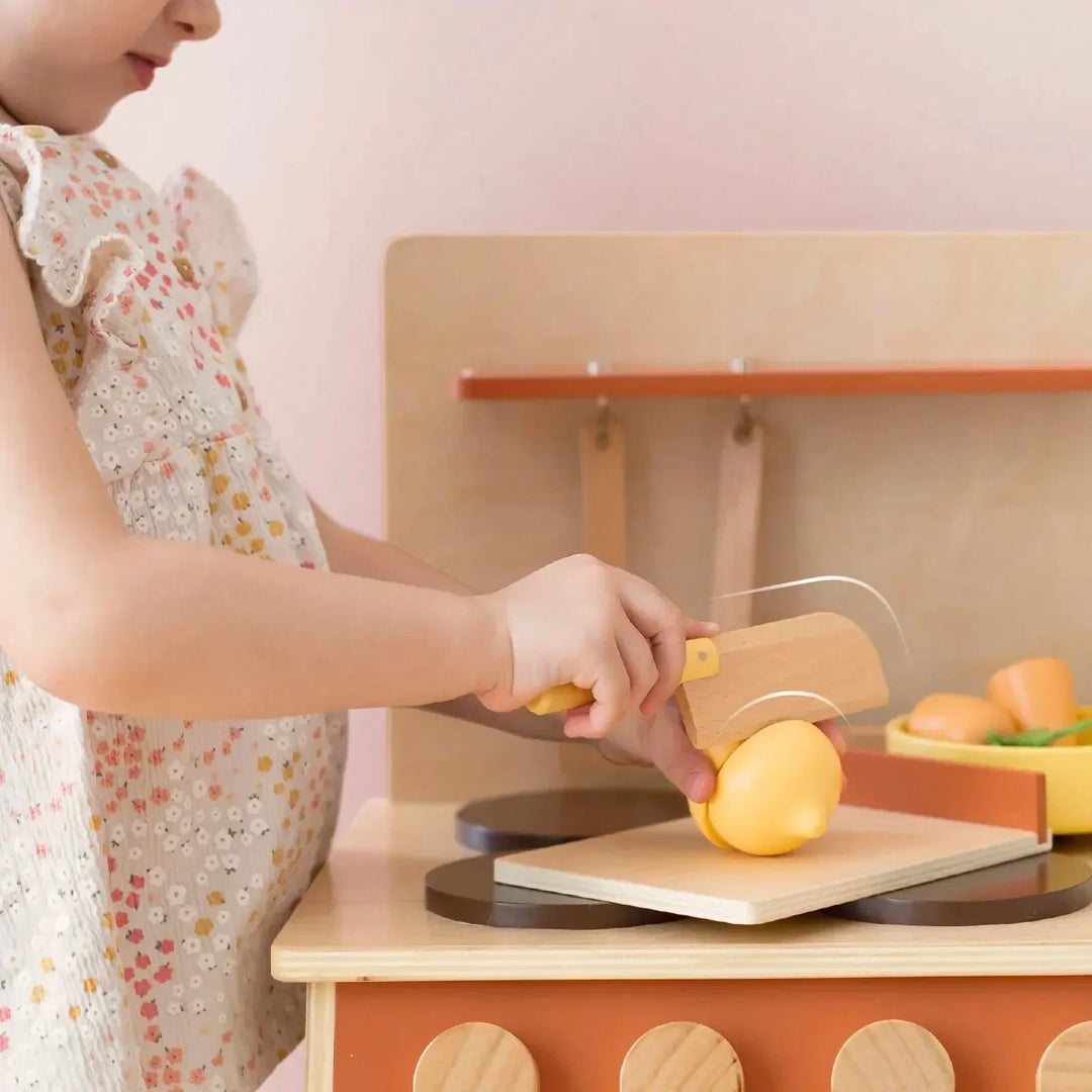 Tiny Land® Cubby Kitchenette - Natural