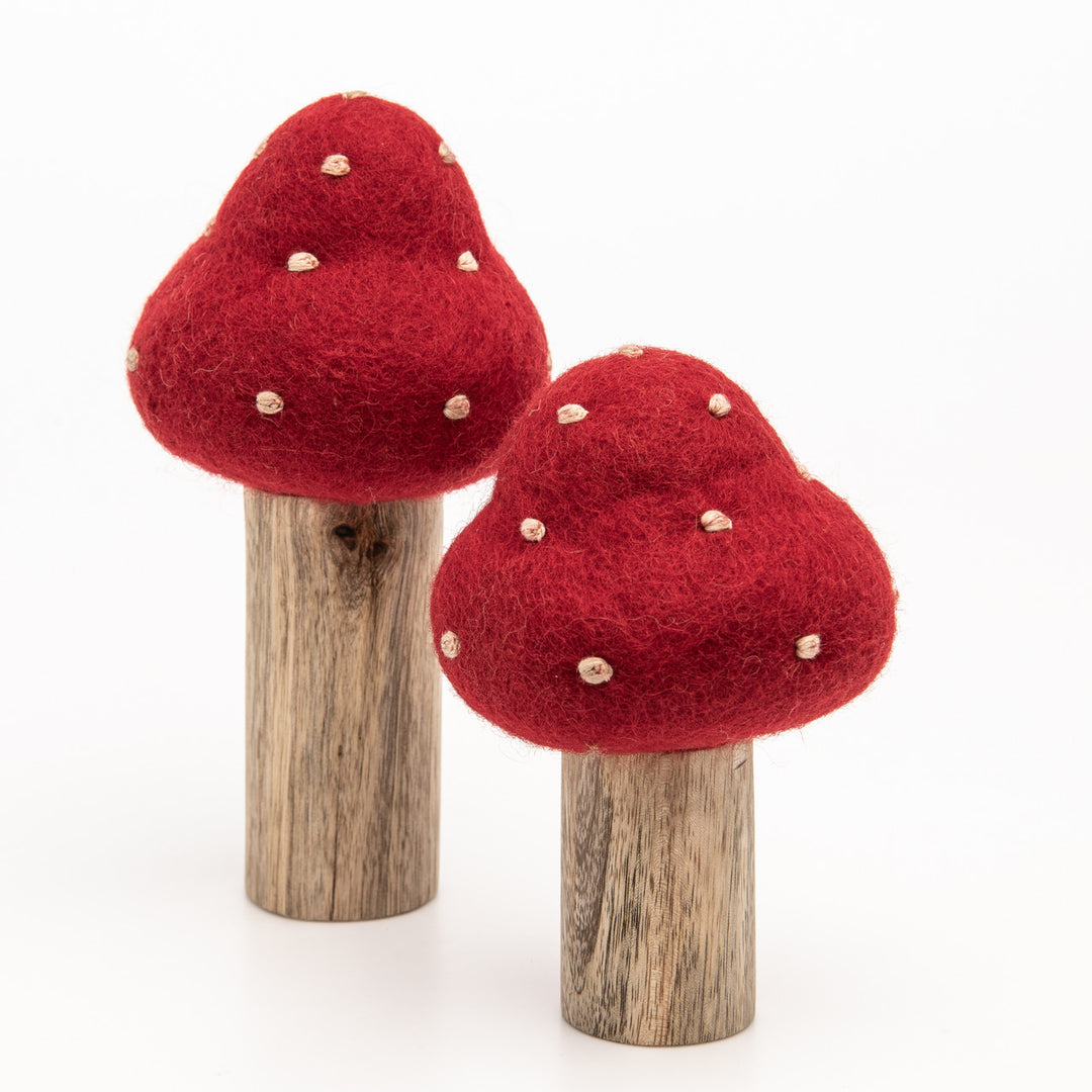 Papoose Toadstool, Set of 2