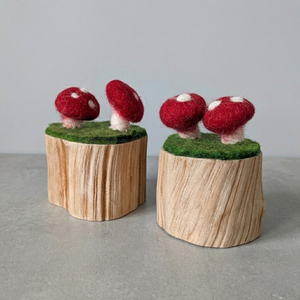 Toadstool Trunks · Set of 3