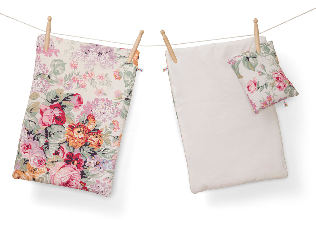 Poppie Doll Duvet and Pillow Set Limited Vintage Edition, Assorted Colors