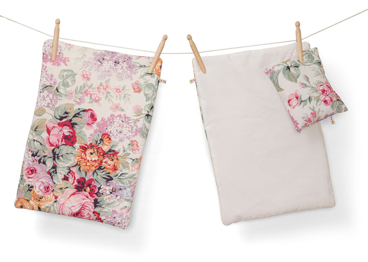 Poppie Doll Duvet and Pillow Set Limited Vintage Edition, Assorted Colors