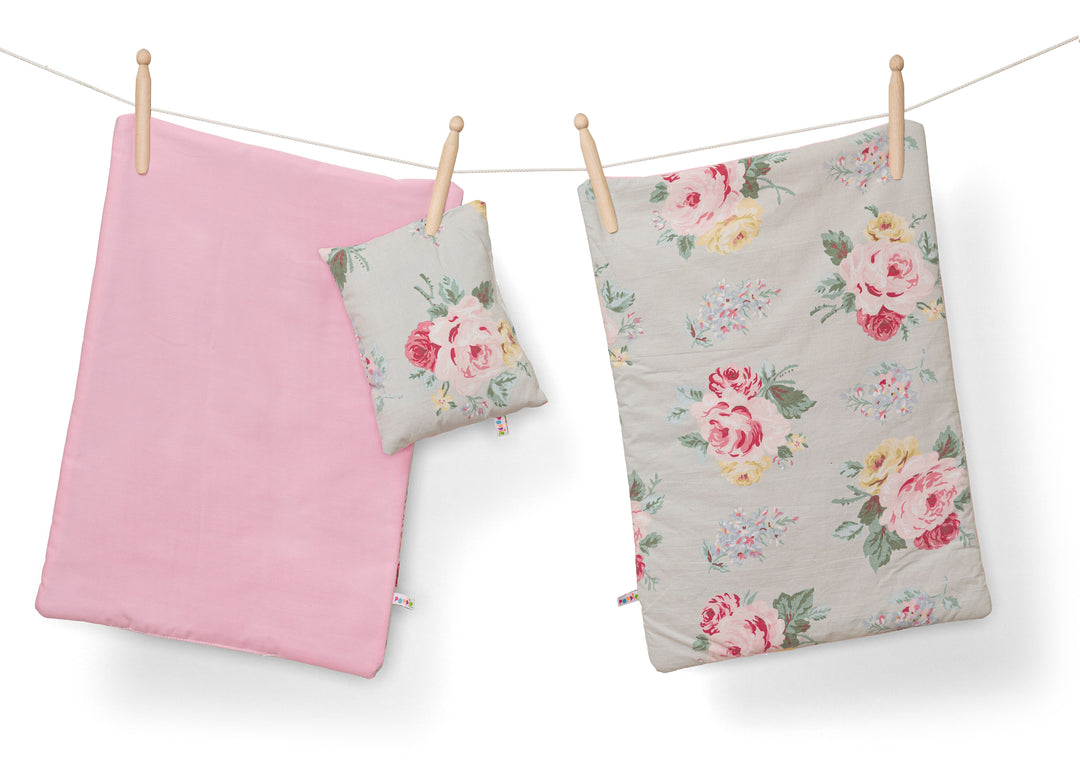 Poppie Doll Duvet and Pillow Set Limited Vintage Edition, Assorted Colors