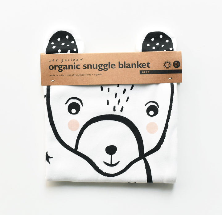 Organic Snuggle Blanket - Bear