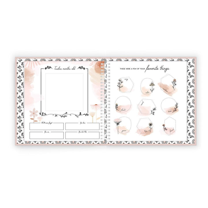 Lucy Darling Wildflower Meadow Luxury Memory Baby Book