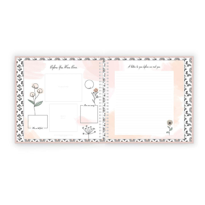 Lucy Darling Wildflower Meadow Luxury Memory Baby Book