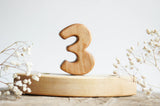 Wooden Number · view 4