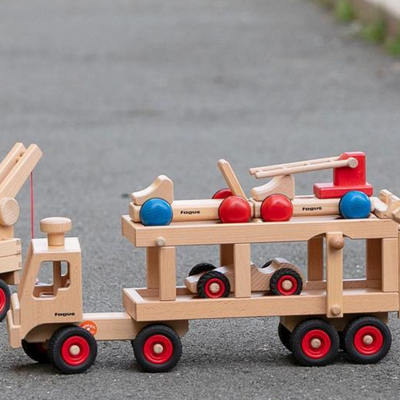 Fagus Wooden Car Transporter