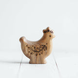 Wooden Hen, Standing · view 2