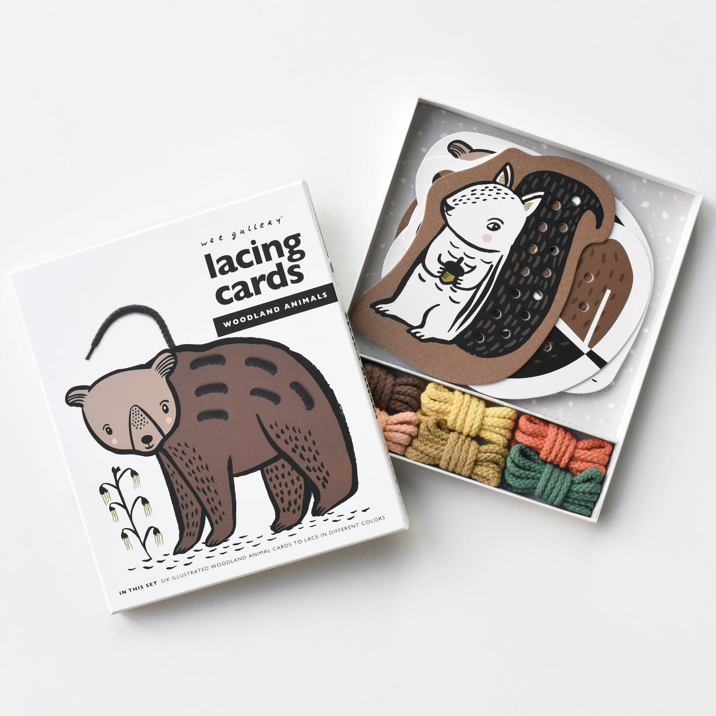 Lacing Cards - Woodland Animals