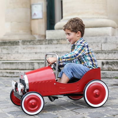 Baghera 1938 Ride On Classic Red Pedal Car