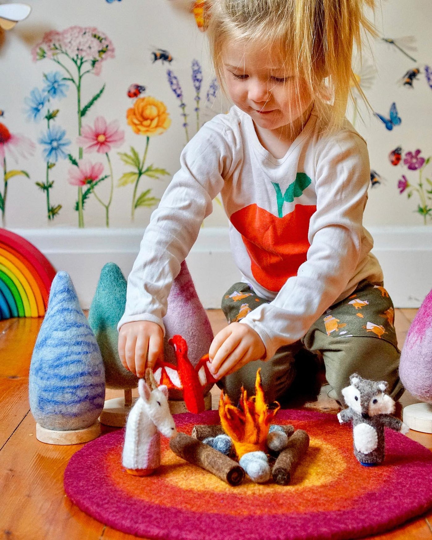 Campfire Play Mat Playscape