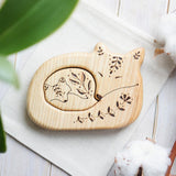 Wooden Fox Puzzle · view 3