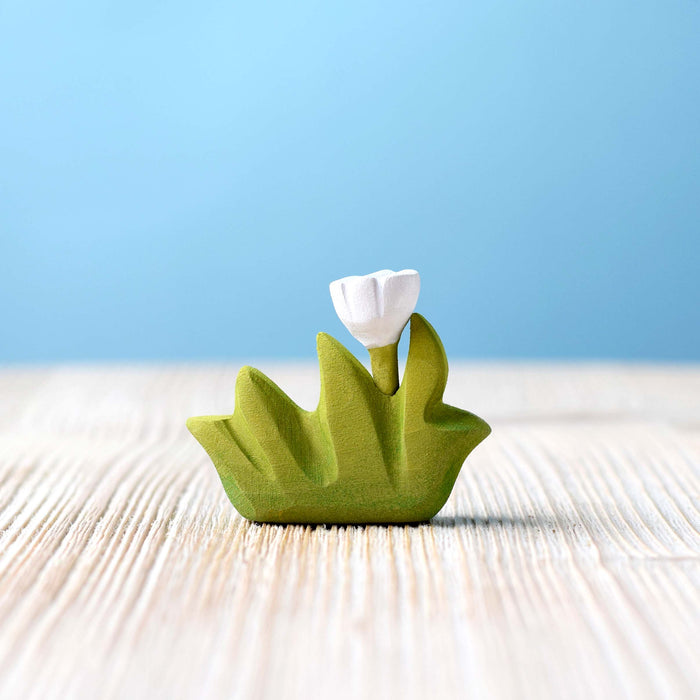 Bumbu Small Wooden Grass with White Flower