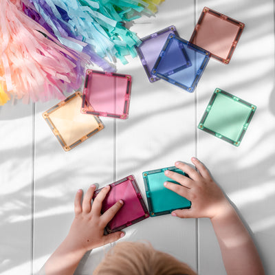 Sale Connetix Tiles 120 Piece Pastel Creative Pack