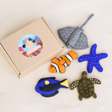 Coral Reef, Under the Sea, Finger Puppet Set of 5 · view 2