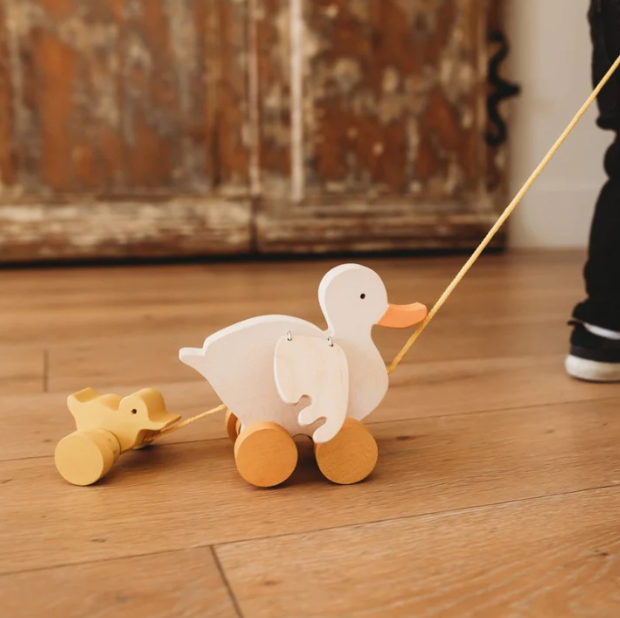 Sale Wooden Duck Pull Along Toy
