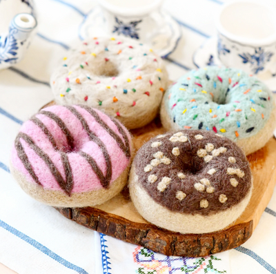 Felt Donuts, Set of 4