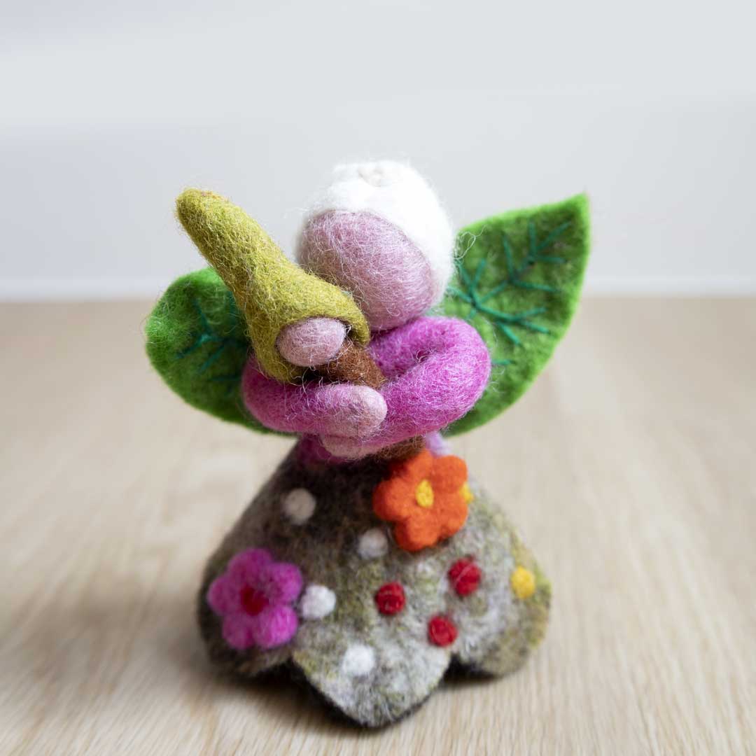 Felt Herbal Fairy and Baby