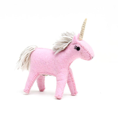 Pre-Order Felt Pink Unicorn (Ships in late January)